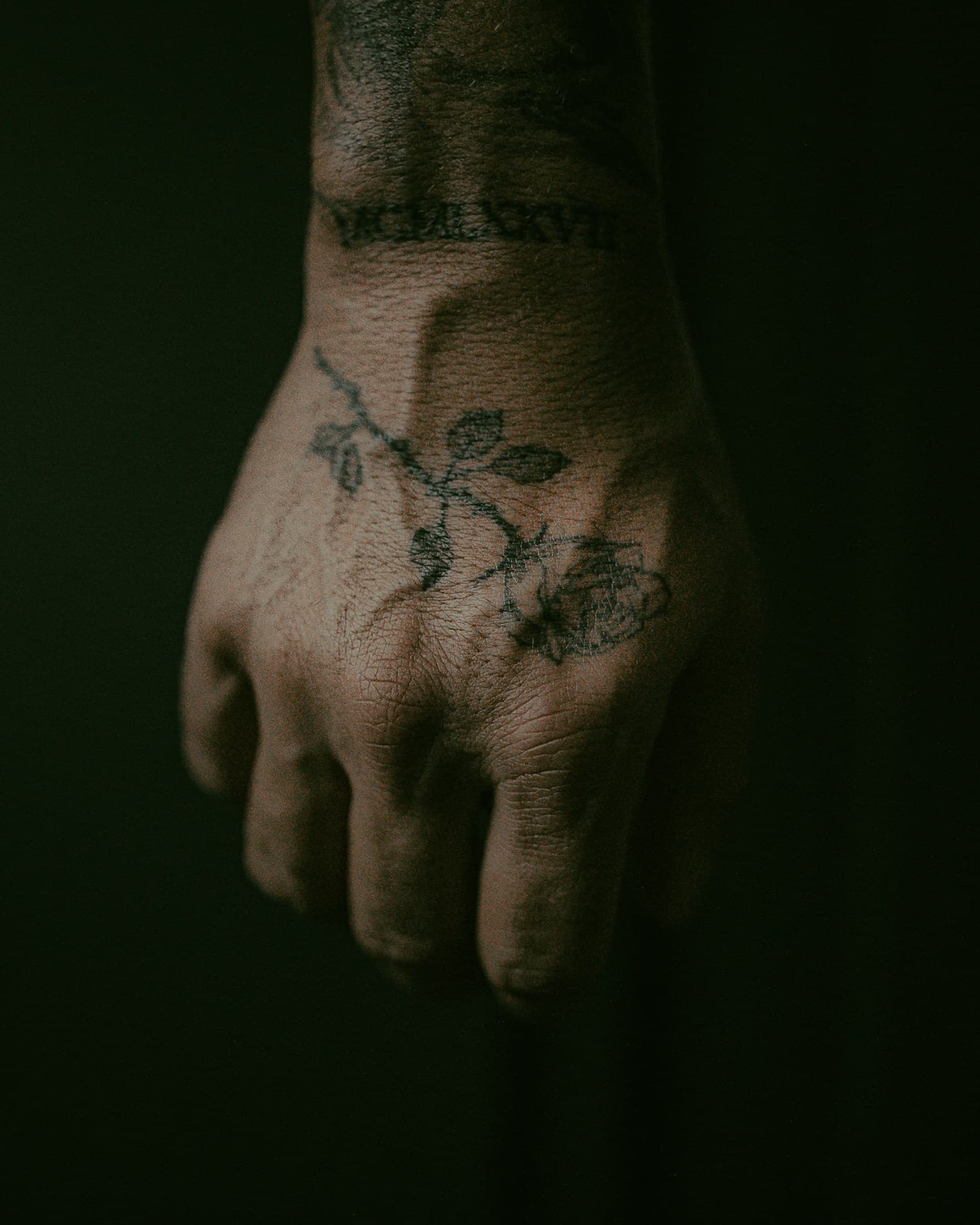 Intricate floral hand tattoo by Tahta, The Road Ink Tattoo Kuta