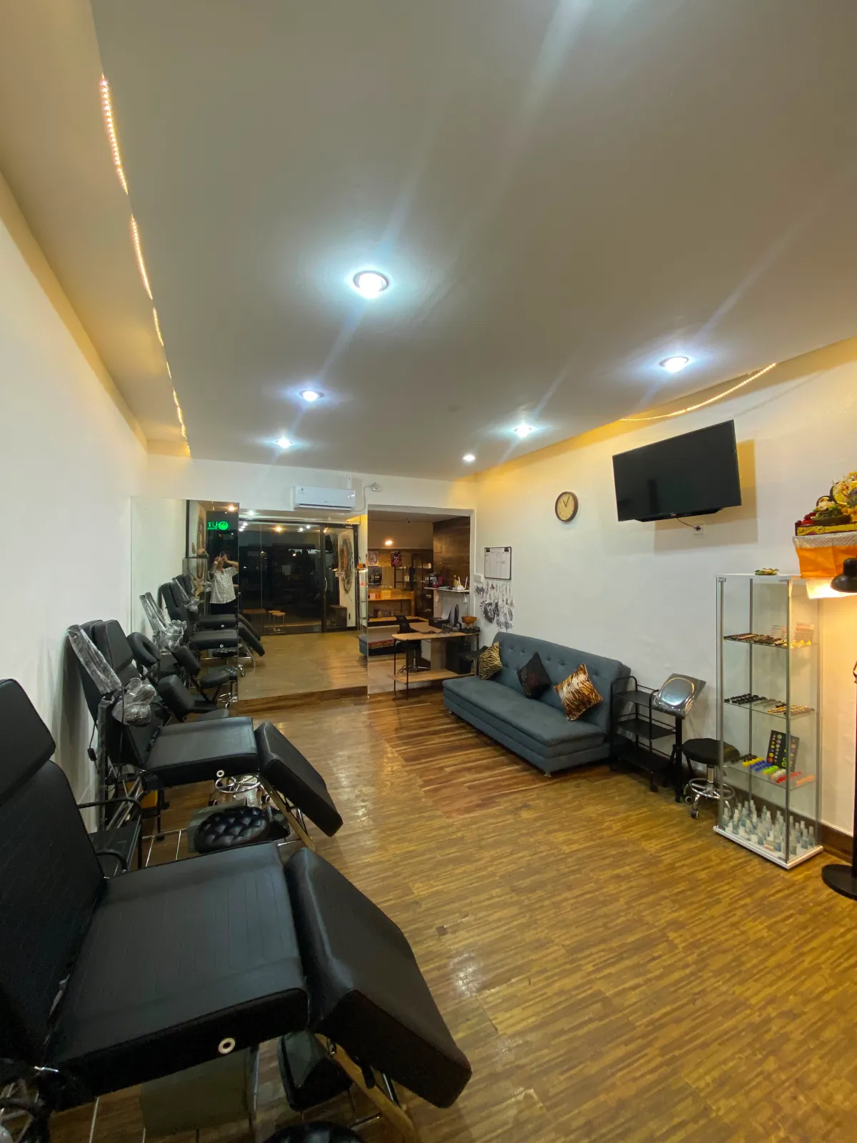The Road Ink Tattoo Ubud Consultation & Lounge Area
