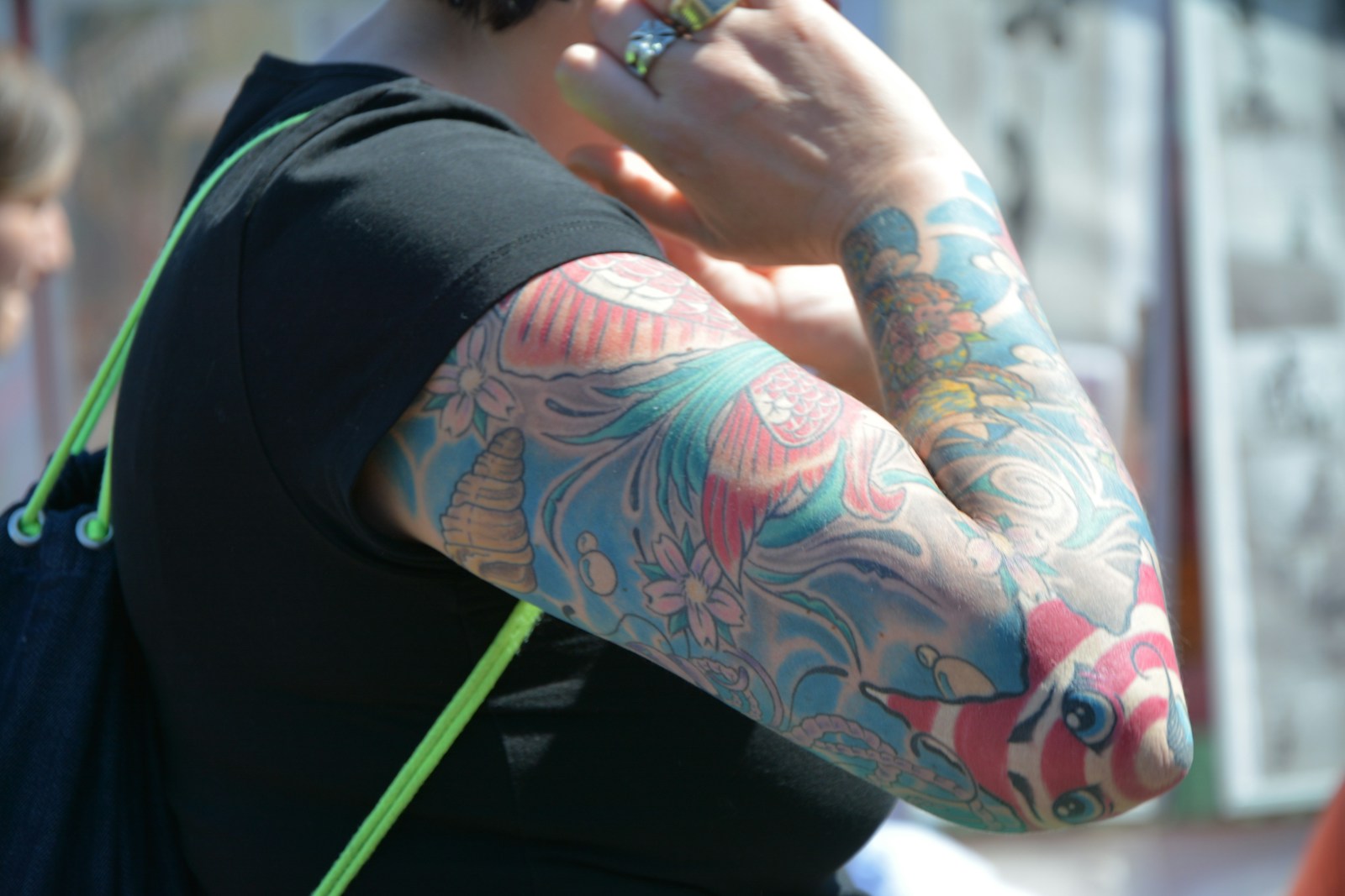 Vibrant color tattoo by Dwi, The Road Ink Tattoo Kuta