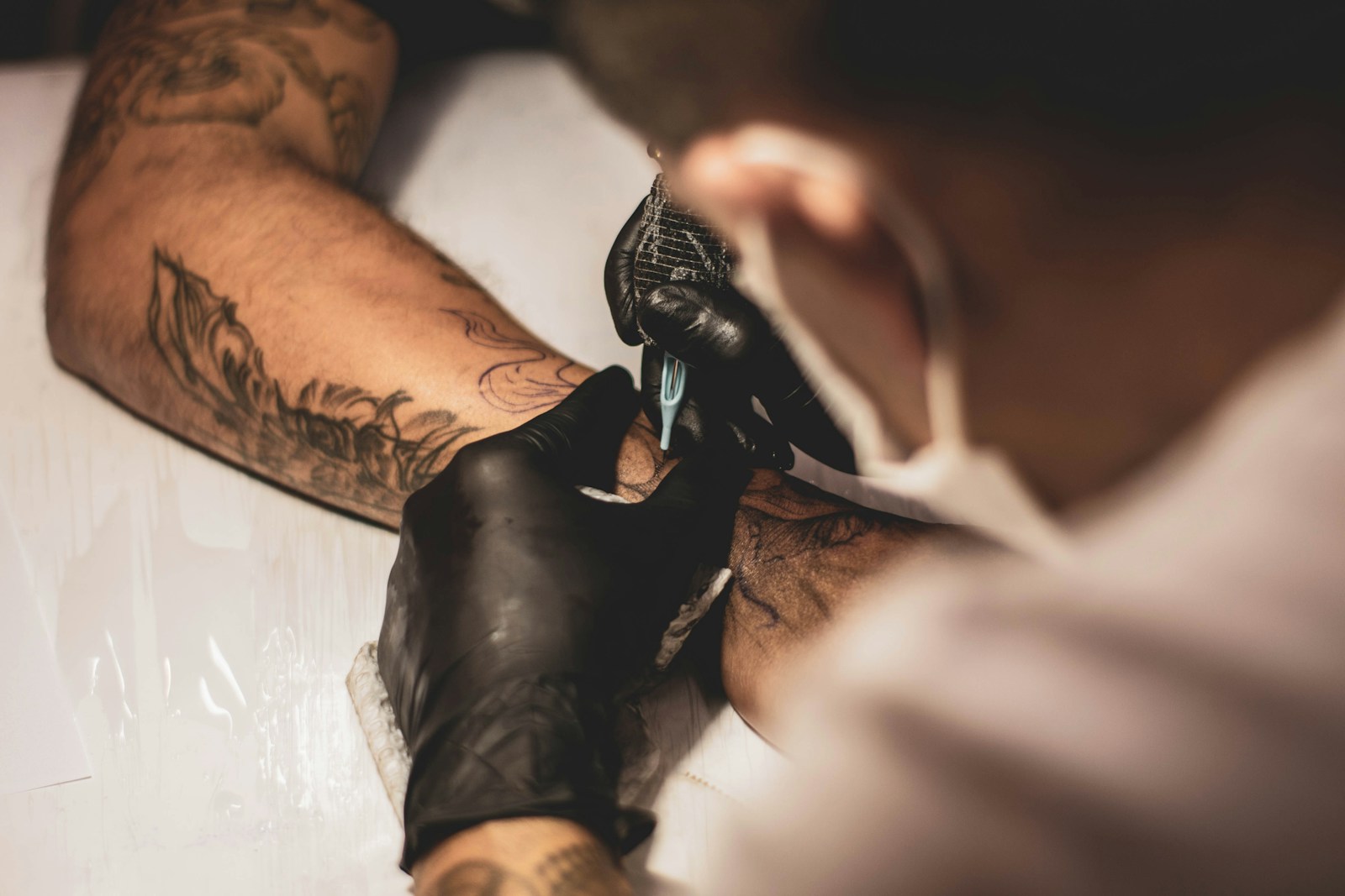 Bold vintage traditional flash piece by Komang Tri, The Road Ink Tattoo Kuta